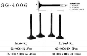 Vesrah Einlassventil KAWASAKI KZ 400 78-79