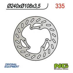 NG Vordere Bremsscheibe DERBI 50 SENDA R/R-RACER/X-TREME/X-RACE 00-09