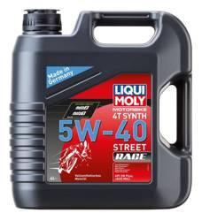 LIQUI MOLY Motoröl MOTORBIKE 4T SYNTH RACE  5w40 4 L