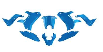 Kompletter Satz Plastikteile [ohne vorderen Kotflügel] T7 REVOLUTION Yamaha TENERE 700 '19-'24 hellblau Farbe Racetech