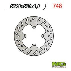 NG Vordere Bremsscheibe HONDA CR 80 86-95