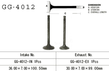 Vesrah Auslassventil KAWASAKI KL 250 78-79 / KZ 200 78-79