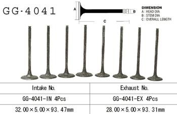 Vesrah Einlassventil KAWASAKI VN 800/900 96-15