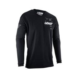 LEATT Cross 4.5 WINDBLOCK T-shirt - schwarz