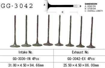 Vesrah Auslassventil SUZUKI DL 650/SV 650 99-17