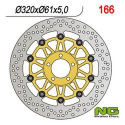 NG Vordere Bremsscheibe SLIPPING KAWASAKI ZX/ZZR/VN