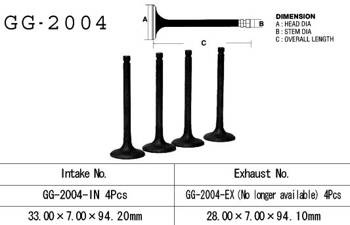 Vesrah Einlassventil YAMAHA XJ 650 80-84 / XJ650 80-84 / XJ 750 82-85