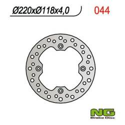 NG Bremsscheibe hinten SUZUKI DR 350 99 / DR 250 96-00 / DRZ 250 01-07 / TS 125 89-94