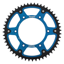 Supersprox Hinteres Kettenrad [52 Zähne] STEALTH [Stahl-Aluminium] KTM SX / EXC / EXCF / SXF / HUSQVARNA TE / TC / FE / TC '16- [JTR897.52] Farbe: Blau