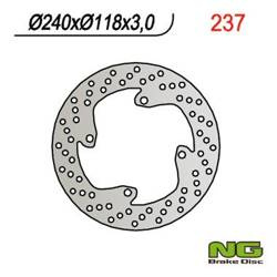 NG Vordere Bremsscheibe HONDA CR 250R 91 / CR 500 87-91