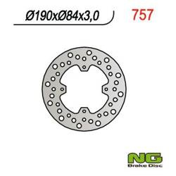 NG Bremsscheibe hinten YAMAHA YZ 80/85 93-19 / X-MAX 125 14-20