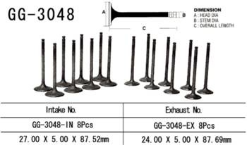 Vesrah Auslassventil SUZUKI GSX 750F 98-06