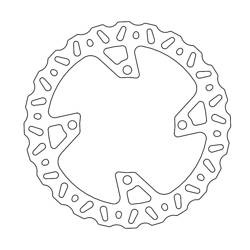 Moto-Master Hintere Bremsscheibe KAWASAKI KXF 450 19 -