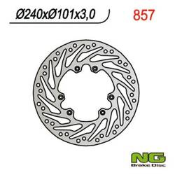 NG Vordere Bremsscheibe HONDA CR 125/250 / CRF 250/450 02-14