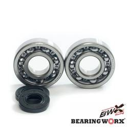Bearing Worx Kurbelwellenlager Kit mit Dichtungsmitteln Kawasaki KX 250 87-01