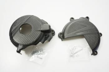 POLISPORT Lichtmaschinen- und Kupplungsabdeckkappen Suzuki DRZ 400 00-23