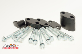 Accel Bremsscheibenschutz vorne Suzuki RMZ 250/450 '07-'16 weiß