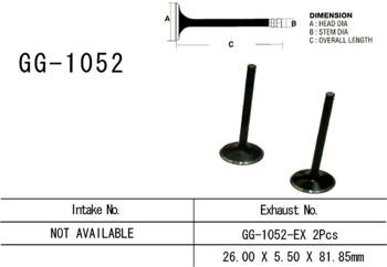 Vesrah Auslassventil HONDA CRF 250R 04-09 / CRF 250X 04-17