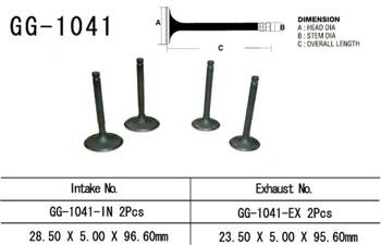 Vesrah Einlassventil HONDA XR 250R 96-04