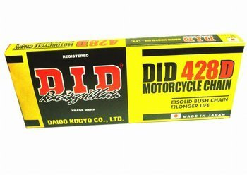 DID Kette 428 D 142 Glied ohne O-Ringe offener Verschluss