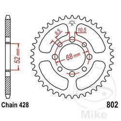 Stahl Kettenrad Hinten JT JTR802.49 ilość zębów 49Z