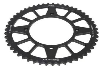 JT Hinteres Ritzel Aluminium [51 Zähne] KAWASAKI KX 80/85 86-20 Farbe schwarz