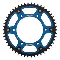 Supersprox Hinteres Kettenrad [50 Zähne] STEALTH [Stahl-Aluminium] KTM SX / EXC / EXCF / SXF / HUSQVARNA TE / TC / FE / TC '16- [JTR897.50] Farbe: Blau