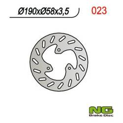 NG Bremsscheibe vorne/hinten YAMAHA NEOS 50 97-21 / APRILIA HABANA 50/125 98-02 / LEONARDO 125 96-05 / SCARABEO 98-10 / SR 50 97-06 /