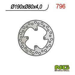 NG Bremsscheibe hinten HONDA CR 80/85 CRF150R 07-16