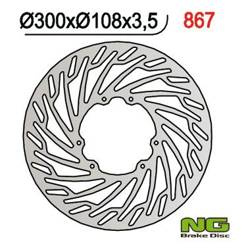 NG Vordere Bremsscheibe DERBI 50/125 / APRILIA 50/125 / RIEJU 50 SMX