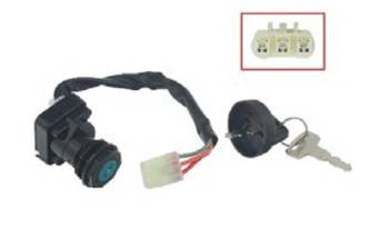 Zündschalter Arctic Cat 250/300/375/400/500 01-07 / Suzuki LT-F 250 OZARK 02-14 / LT-Z 400 QUADSPORT 03-04 / LT-F/LT-A 500F 98-02 QUADRUNNER BRONCO