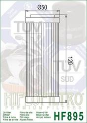 HIFLO ÖLFILTER HF 895 URAL 650/750 (OEM: IMZ-8.101-01090-01)