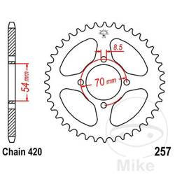 Stahl Kettenrad Hinten JT JTR257.41 ilość zębów 41Z