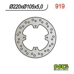 NG Bremsscheibe hinten HONDA FMX650 05-06 / NX500 92-99
