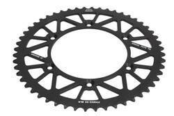 JT Hinteres Ritzel Aluminium [52 Zähne] HUSQVARNA SM 610 08-09 / SUZUKI DR350 90-03 / RGV 250 91-96 Farbe schwarz