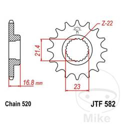 Ritzel vorne JT JTF582.15 (16Z)