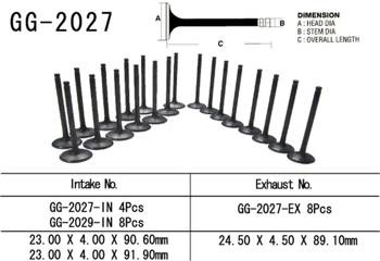 Vesrah Einlassventil YAMAHA R1/FZS1000 98-04