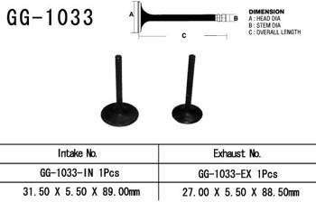 Vesrah Einlassventil HONDA TRX 250 FOURTRAX 02-17