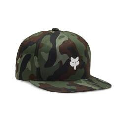 Herren FOX Head Tech Snapback Kappe grün,camo