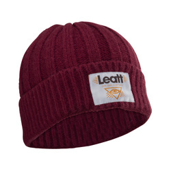 Wintermütze Beanie LEATT Farbe Burgunderrot