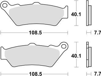TRW Lucas Bremsbelag KH209/ 209/2