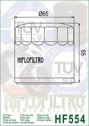 HIFLO ÖLFILTER HF 554 MV AUGUSTA