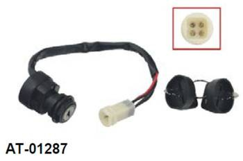 Zündschalter Yamaha YFM 80 BADGER / YFA1 BREEZE 86-94 / YFM 100 CHAMP 87-91 / YFM 225 MOTO4 86-88 / YFM 250/350 GRIZZLY/WARRIOR 89-94 / BRONCO