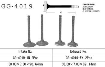 Vesrah Auslassventil KAWASAKI KLR 600 84-89