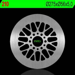 NG Bremsscheibe hinten SUZUKI VS 1400 INTRUDER 87-10