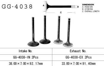 Vesrah Auslassventil KAWASAKI KLX 650 C/R 93-96