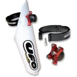 UFO TELESKOPABDECKUNG MIT SCHLOSS YAMAHA YZ 125250 '08-'17/ YZF 250450 '08-'09