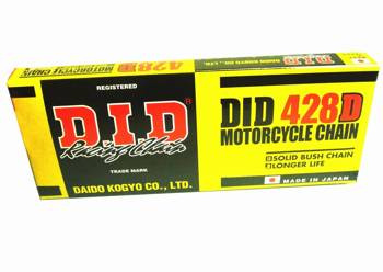 DID Kette 428 D 140 Glieder ohne O-Ringe offener Verschluss
