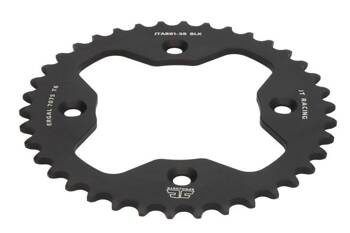 JT Hinteres Ritzel Stahl [38 Zähne] KTM 450/505/525 ATV 08-12 Farbe schwarz