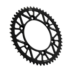 JT Hinteres Ritzel Aluminium [49 Zähne] YAMAHA YZ/YZF/WRF 99-20 Farbe schwarz